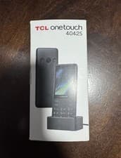 Image of TCL OneTouch 4042S Black 4G Big Button Long Battery Unlocked - New But Open Box