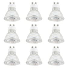 Image of 9 x Megaman 142224 Dimmable LED GU10 PAR16 Lamps 36° 6500K Daylight 4.7W