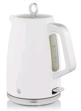 Image of Swan Jug Kettle 1.7L 3Kw SK14017WHT - Serenity Range Fast Boil in Matte White