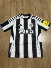 Image of Adidas Newcastle United Children’s Home Shirt 2025/26. Uk 11-12yrs. WOLTEMADE 27