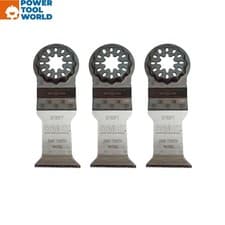 Image of SMART ST32FT3 32mm Fine Tooth Wood Cutting Multitool Blades x3 Pcs