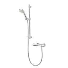 Image of Aqualisa Midas 110 Mixer Shower - Thermostatic Bar, Chrome, 105mm SafeTouch