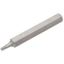 Image of Draper Expert Torx 10mm Shank Hexagon Insert Bits T20 75mm Pack of 1