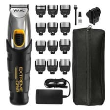 Image of WAHL: 9893-1917 TRIMMER KIT EXTREME GRIP LITHIUM BEARD