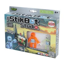 Image of Stikbot Studio Includes Exclusive Figures, Tripod and Stop Animation App