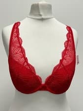 Image of BOUX AVENUE UNDERWIRED JODIE PLUNGE BRA BNWT
