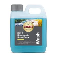 Image of SAPP0171A 1L 2 In 1 Car Shampoo And Snow Foam 1 Litre Wash Soap Cleaning Simoniz