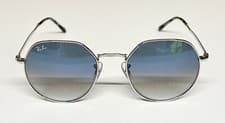Image of Ray-Ban Sunglasses NEW JACK Blue Gradient On Silver RB3565 003/3F RP£164 NEW
