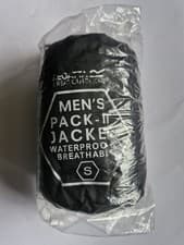 Image of BRAND NEW WITH TAGS Regatta Men's Pack It Jacket III Size Small Black