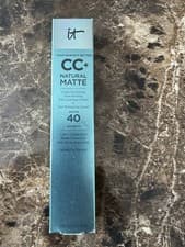 Image of it CC + Natural matte Colour Correcting Full Coverage Cream 32ml RRP £39.