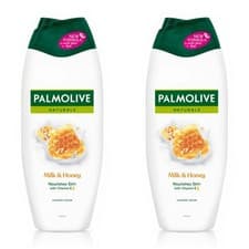 Image of Palmolive Naturals Milk & Honey Shower Gel - 2×500ml