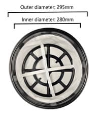 Image of 11" Filter for Numatic Henry Hetty HVR160 HET160 Cordless Vacuum Cleaner Hoover