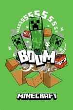 Image of Minecraft Polar Fleece Blanket 100 x 150 cm - Large Throw - Hostile Mob Creeper