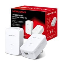 Image of Mercusys MP500 KIT AV1000 Gigabit Powerline Starter Kit (UK Plug)