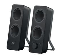 Image of Logitech Z207 Wireless Bluetooth PC Speakers, Stereo Sound, 10 Watts black