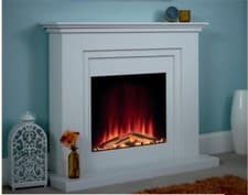 Image of Marble Fireplace Sale On Now Including Electric Fire (Flat wall Fix)