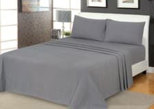 Image of Extra Deep Flannelette Fitted Sheets, Warm Soft 100% Brushed Cotton Bed Sheets