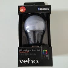 Image of Veho Bluetooth LED Low Energy Kasa Smart Bulb Screw Fitting E27 7.5W BRAND NEW