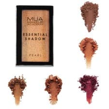 Image of MUA ESSENTIAL EYE SHADOW SINGLE - GOLD, PINK, ROSE, BROWN