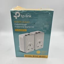 Image of Tp-link AV600 Powerline Passthrough Network Extender TL-PA4020P Kit - 2 Port