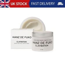 Image of HANZ DE FUKO Claymation | Premium All Natural Clay-Wax Hybrid Styling Product wi