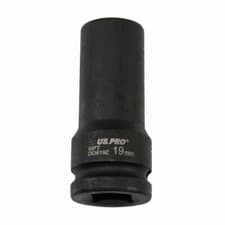 Image of US PRO 3/4" Drive 19mm Deep Impact Socket 90mm Long 6 Point Single Hex 3408