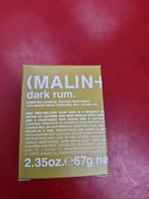 Image of Malin & Goetz Dark Rum Candle Votive 67g Brand New & Boxed
