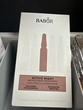 Image of BABOR Active Night Ampoule Serum Concentrates x 7 Ampullen @ 2ml BNIB