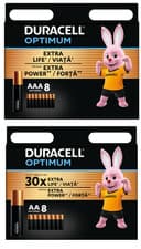 Image of Duracell Optimum Ultra Power AA & AAA Alkaline Batteries LR03 LR6 Most Power UK