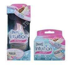 Image of Genuine Wilkinson Sword Ladies Intuition Ultra Moisture Razor + 3 Extra Blades