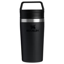 Image of STANLEY Café-To-Go Travel Mug 0.35L 12oz Fully Leakproof Flask BLACK