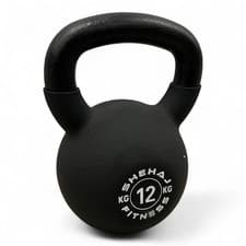 Image of Neoprene Kettlebell 2-28kg Cast Iron Weights Strength Exercise Fitness Home Gym