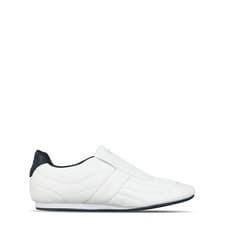 Image of Slazenger Mens Warrior Fashion Trainers Slip On Leather Sports Shoes Footwear