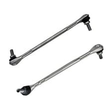 Image of Mercedes-Benz Genuine Anti-Roll Bar Drop Link Rear Left + Right Kit Fits C-Class