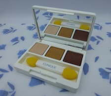 Image of Clinique All About Eye Shadow Trio. 03 Morning Java. New 1.9g