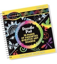 Image of Art Magic Doodle Book Scratch Art For Kids Arts And Crafts For Boys And Girls