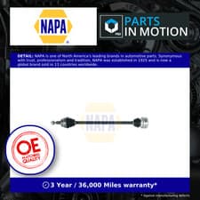 Image of Drive Shaft Front Right NDS1166R NAPA Driveshaft 1J0407272 1J0407272AH Quality