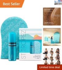 Image of Achieve Customizable Glow: St. Tropez 50ml Self Tan Express Mousse & Mitt Set