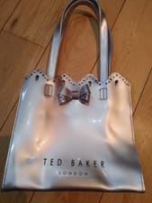 Image of Ted Baker Scalloped Bow Small Icon Bag NEW