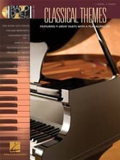 Image of Classical Themes Piano, 4 Hands Book and Audio Online Hal Leonard