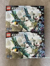 Image of LEGO Avatar: Jake Neytiri's First Banshee Flight 75572 Set x2