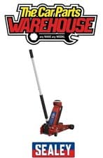 Image of Sealey Trolley Jack 3 tonne 3000CXD Standard Chassis Heavy Duty Car Van
