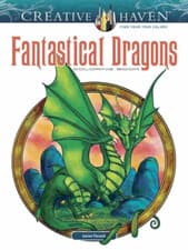 Image of Creative Haven Fantastical Dragons Coloring Book - Paperback NEW Pocock, Aaron 0