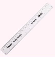 Image of Initiative 30cm Rulers Pack of 100 Shatter Resistant Plastic Rulers