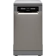 Image of Hotpoint HSFO3T223WXUKN Dishwasher Slimline 45cm 10 Place Stainless Steel