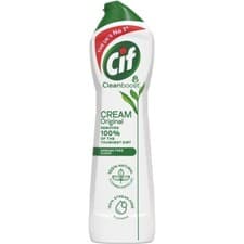 Image of Cif Original Cream Multi Surface Cleaner 500ml 100% Natural Cleaning Particles