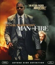 Image of MAN ON FIRE DVD Region 1 New & Sealed