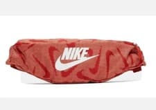 Image of Nike Bum Bag Unisex Heritage Zip Hip Pack Waist Bag Belt orange White Logo