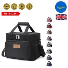 Image of Lifewit Large Lunch Bag 12-Can (8.5L) Insulated Lunch Box Soft Cooler Cooling To