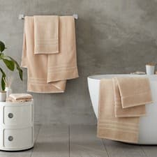 Image of Catherine Lansfield Bathroom Towels Soft and Absorbent Zero Twist Cotton